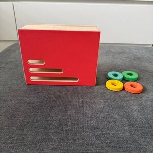 Lovevery Count & Slide Ring Chute Toddler Montessori Learning Toy